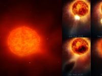 Un eveniment astronomic ce n-a mai fost văzut până acum: o Ejecție Coronală de Masă a stelei Betelgeuse, de 400 de miliarde de ori mai mare decât cea a Soarelui nostru!
