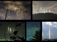 Panică în lume: mai multe coloane de lumini misterioase au fost observate în mai multe părţi ale lumii!