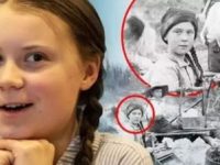 Celebra activistă de mediu Greta a fost văzută într-o fotografie veche de 125 de ani? Poate fi o eroare a "Matrixului"...