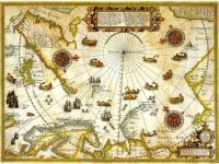 Cum explicăm hărţile vechi din Antichitate, în care apar continente necunoscute în acele timpuri, ca America, Antarctica sau Australia? S-au folosit nave spaţiale?