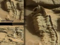 Scheletul unui dragon real a fost fotografiat de NASA pe Marte? Se pare că da...