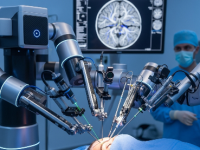 Roboţi neurochirurgi, complet independenţi, fără ajutor uman, efectuează deja operaţii pe creier în China