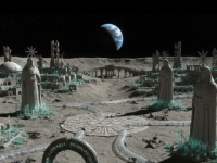 Viitorii astronauți vor dezvălui că o civilizație umană avansată, veche de 50.000 de ani, a trăit pe Lună - susține un cercetător