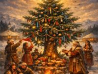 Bradul de Crăciun este o tradiție germană din secolul al XVI-lea - aşa ne învaţă istoria. Dar, ar putea fi un ritual turcic străvechi numit Nardugan, vechi de mii de ani... Bradul de Crăciun este o tradiție germană din secolul al XVI-lea - aşa ne învaţă istoria. Dar, ar putea fi un ritual turcic străvechi numit Nardugan, vechi de mii de ani...