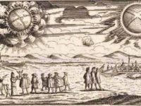 "Bătălia extraterestră" din 1665, de pe cerul oraşului german Stralsund