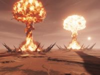 Două explozii termonucleare mari au avut loc în trecut pe Marte - ne spune o lucrare din 2014. Care civilizaţie le-a declanşat?