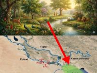 Un râu "pierdut" din Biblie a fost descoperit cu ajutorul satelitului. Asta înseamnă că locaţia Grădinii Edenului, în care au trăit Adam şi Eva, este una reală... Un râu "pierdut" din Biblie a fost descoperit cu ajutorul satelitului. Asta înseamnă că locaţia Grădinii Edenului, în care au trăit Adam şi Eva, este una reală...