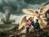 Copii au fost salvaţi de îngeri în timpul unei tornade puternice din 2011?