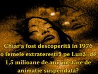 Povestea entităţii feminine extraterestre, de 1,5 milioane de ani, ce-ar fi fost găsită pe Lună în stare de animaţie suspendată de misiunea ultrasecretă americano-sovietică Apollo 20 Povestea entităţii feminine extraterestre, de 1,5 milioane de ani, ce-ar fi fost găsită pe Lună în stare de animaţie suspendată de misiunea ultrasecretă americano-sovietică Apollo 20