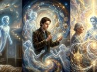 Când corpul fizic cedează morţii, spiritul pleacă, călătorind prin timp şi spaţiu