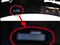 O incredibilă navă spaţială, de origine non-umană, a fost fotografiată de NASA, lângă Staţia Spaţială Internaţională?